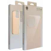 Glossy Mag Case iPhone 17 Air, smėlio spalvos