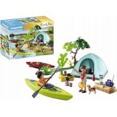 Campsite with Campfire