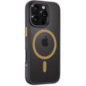 "MagForce Hyperstealth 2.0 Cover iPhone 16 Pro" Black-Yellow