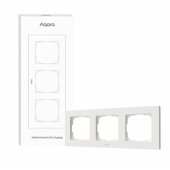 Switch Frame H2 (3-gang), white