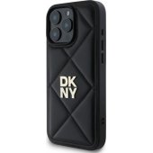 "Quilted Stack Logo Case iPhone 16 Pro" Black
