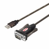 Kabelis USB - RS-232 1.5m juodas Y-105