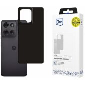 Matt dėklas Motorola Moto G75, juodas