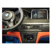 BMW X6M Raudonas