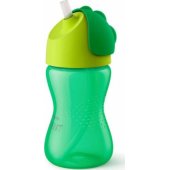 Avent Kubek ze słomką zielony 300ml (SCF798/ 01)