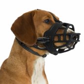 TRIXIE Flex muzzle for dog - size S- black
