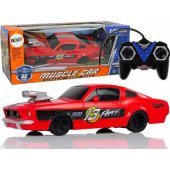 LeanToys nuotoliniu būdu valdomas sportinis automobilis 1:20, raudonas