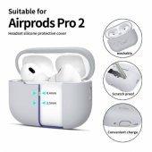 Silicone AirPods pro 1/ 2 cover grey