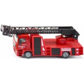SIKU SUPER MAN fire brigade turntable ladder, model vehicle (red)