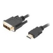 *Kabel HDMI(M)-DVI-D(M) 0.5M czarny