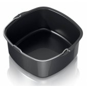 Metal baking dish for deep fryer 22x21xh7.5cm