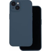 Silikoninis dėklas Motorola Moto G37, tamsiai mėlynas