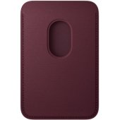iPhone FineWoven Wallet with MagSafe Burgundy