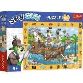 TREFL 100 dalių stebėjimo žaidimas „Spy Guy“: piratų laivas