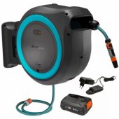 PowerRoll XXL P4A 18645-20 wall-mounted hose reel with battery