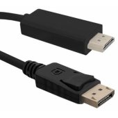 Qoltec Cable DisplayPort v1.2 / HDMI | 4Kx2K | 1m