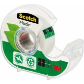 Staples Taśma klejąca MAGIC GREENER CHOICE* na podajniku 19mmx20m