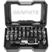 Graphite aptarnavimo antgalių rinkinys, 32 vnt. (56H618)