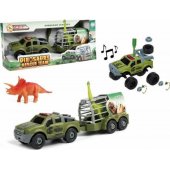 Trifox išardomas automobilis su priekaba
