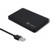External Hard Drive Case 2.5®® SATA USB 2.0 Black 51862