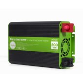 EnerGenie EG-PWC-PS500-01 maitinimo adapteris/ automobilinis inverteris 500 W juodas