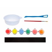 Set of Creative Plastic Mirror Mold Plaster Paints