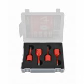 AWTOOLS AW47305 elektrinio gręžtuvo priedų rinkinys, 6 vnt.