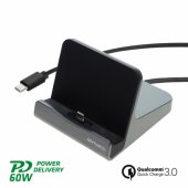 „Charging Station VoltDock Tablet USB-C 60W“ įkrovimo stotelė