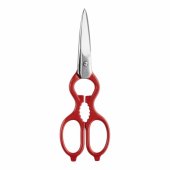 Zwilling Satin universalios žirklės – raudonos