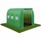 Šiltnamis daržovėms, žali UV langai, 3.5x2x2M, 7M²