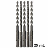 _8391220 Betono grąžtai MAKITA SDS+ 8x160mm, 25 vnt.