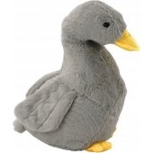 Plush Goose Mascot Gray Cuddly Plush Duck 40 cm