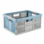 Basket Lea Grey 49x35x24cm 32L