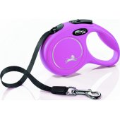 Flexi New Classic Automatic Strap Leash XS 3m Pink