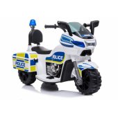 Police Motorbike TR1912 White