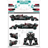 Rastar nuotoliniu būdu valdomas automobilis Mercedes-AMG F1 W11 EQ Performance 1:18