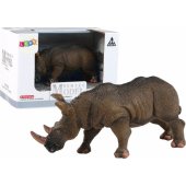 LeanToys Large Rhino Rhino Collector Figurine Animals of the World