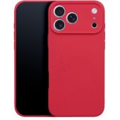 _8417347 Silikoninis dėklas iPhone 17 Pro 6,3" / iPhone 18 Pro 6,3", raudonas