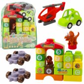 _7905378 Educational Construction Blocks in a Backpack Dinosaurs Numbe