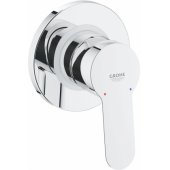BauEdge Single-lever Shower Mixer Chrome