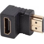 Adapter AV HDMI(M) -> HDMI(F) 4K Black