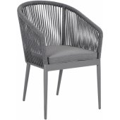 Ecco Table and 4 Chairs Grey