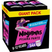 Ninjamas Pyjama Pants for Girls (Size 8 / XXX-Large, 27–43 kg) 54pcs