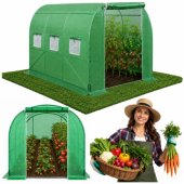 Šiltnamis daržovėms, žali UV langai, 3.5x2x2M, 7M²