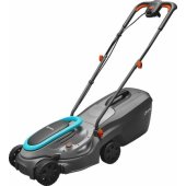 GARDENA PowerMax 32/ 1200 G2 Electric Lawn Mower (black/ grey, 1,200 wat