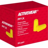 PF1X Foam Earplugs 50pcs