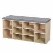 Shoe Rack 104x48x30cm wood