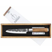 Japoniško plieno peilis "Santoku" 14
