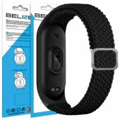 Mi Band 3|4 tekstilinis, juodas