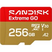 Extreme Go MicroSD UHS-I 256GB SDSQXGN-256G-GN6MN